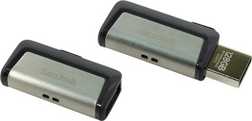 USB 3.1  128GB  SanDisk  Dual Drive  (Type C + Type A)  OTG
