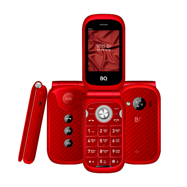 Мобильный телефон BQ 2451 Daze Red (1/40)