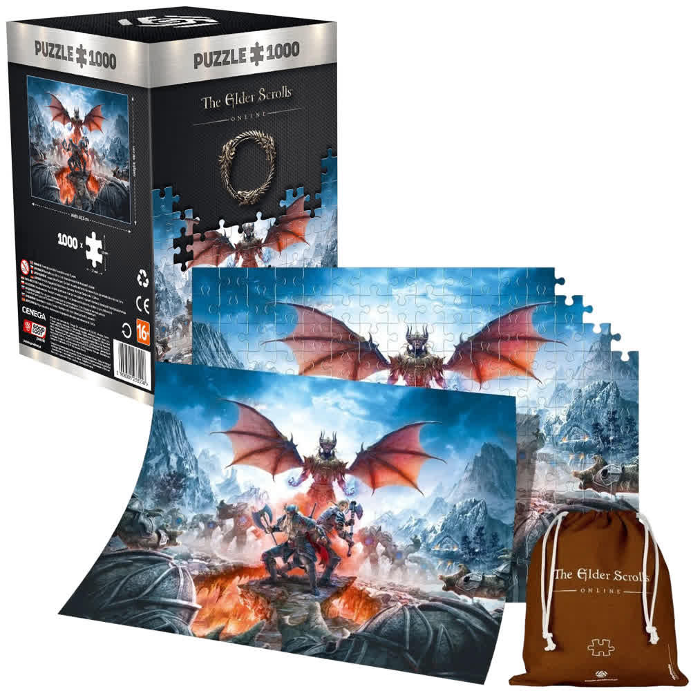 Пазл Good Loot Puzzle: Elder Scrolls Online - Vista of Greymoor, 1000 Pieces