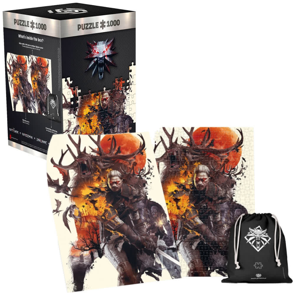 Пазл Good Loot Puzzle: Witcher - Monsters, 1000 Pieces