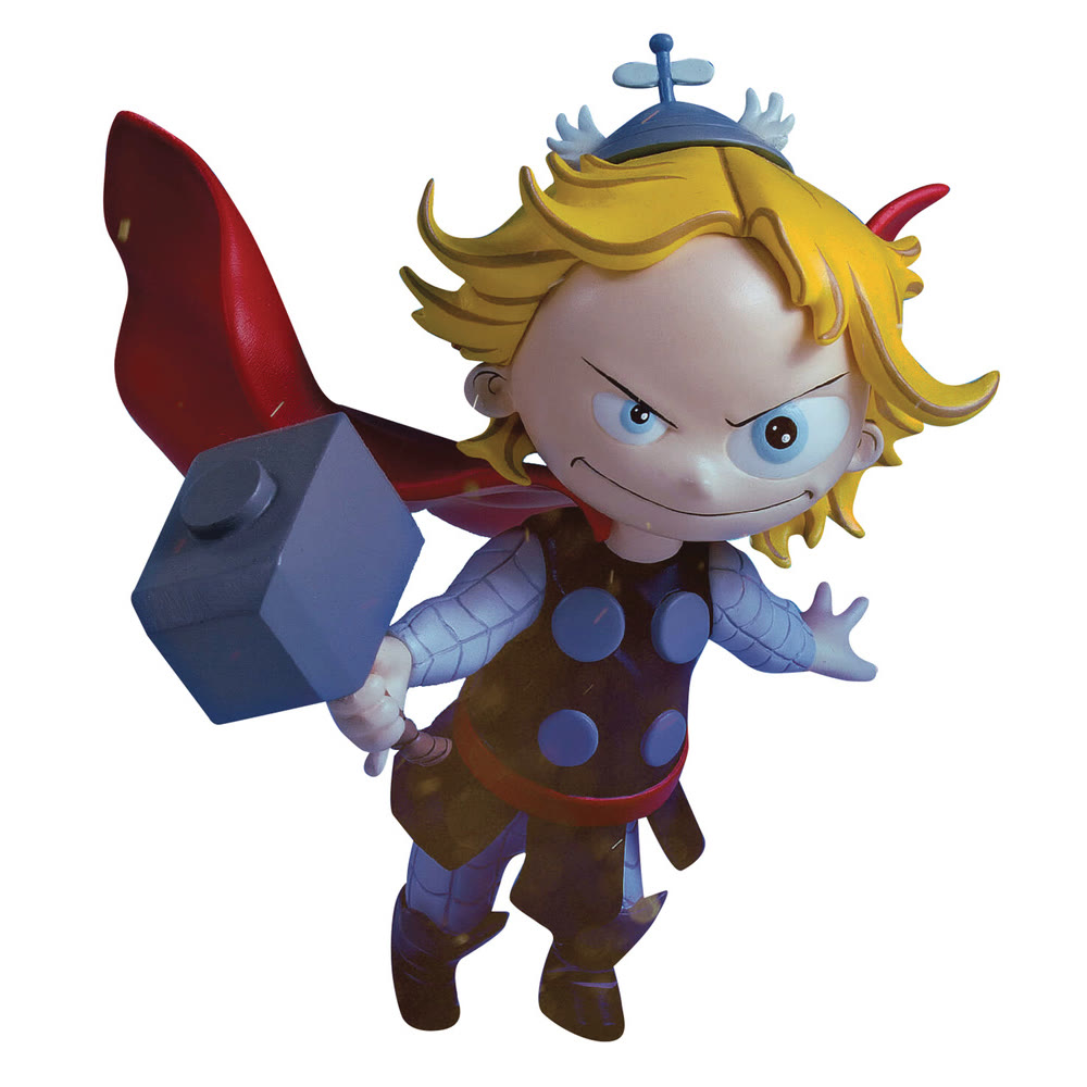 Фигурка Marvel - Thor Animated Statue, 12cm