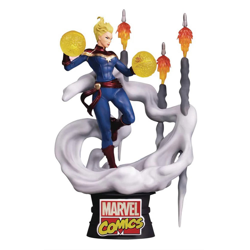 Фигурка Marvel: D-Stage Series - Captain Marvel Diorama, 16cm