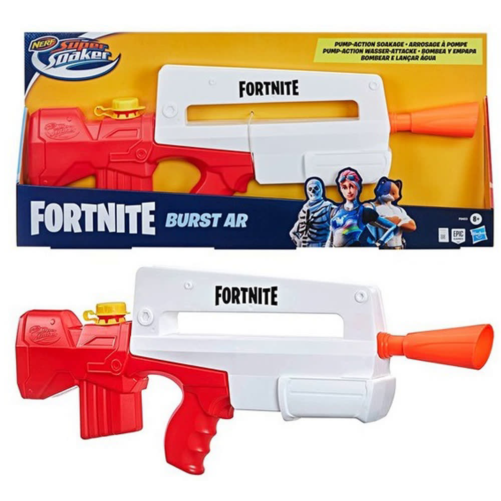 Водный бластер NERF Super Soaker: Fortnite - Burst AR
