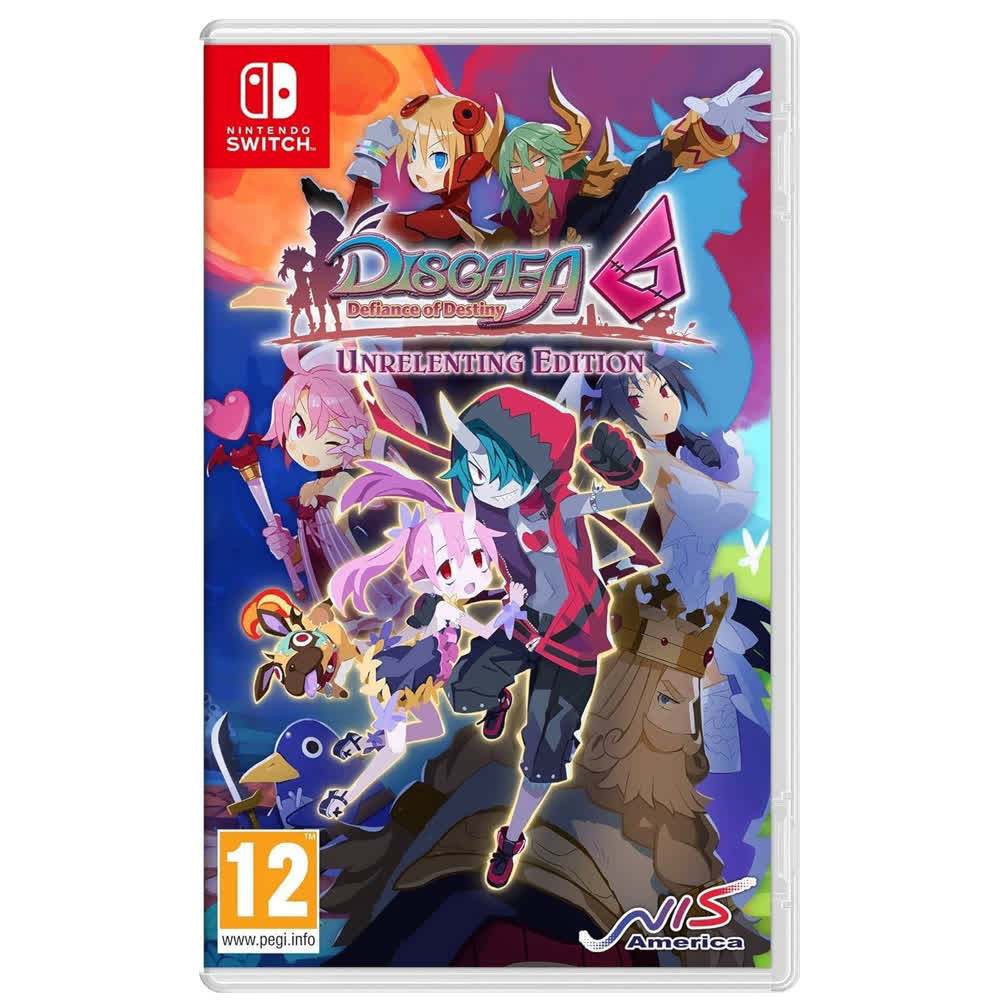 Disgaea 6: Defiance of Destiny - Unrelenting Edition [Nintendo Switch, английская версия]