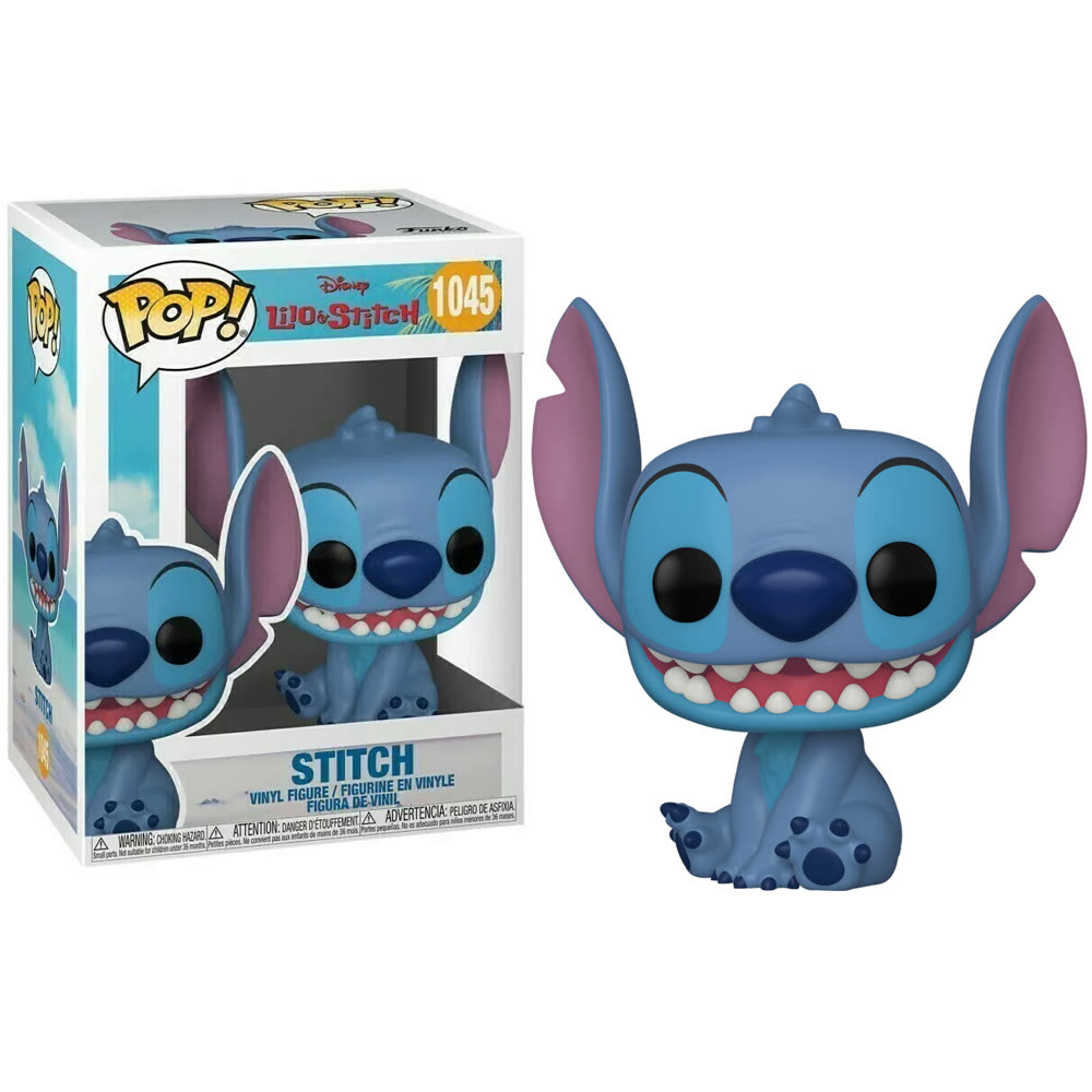 Фигурка Funko Pop! Disney: Lilo & Stitch - Stitch (Smiling Seated) (1045)