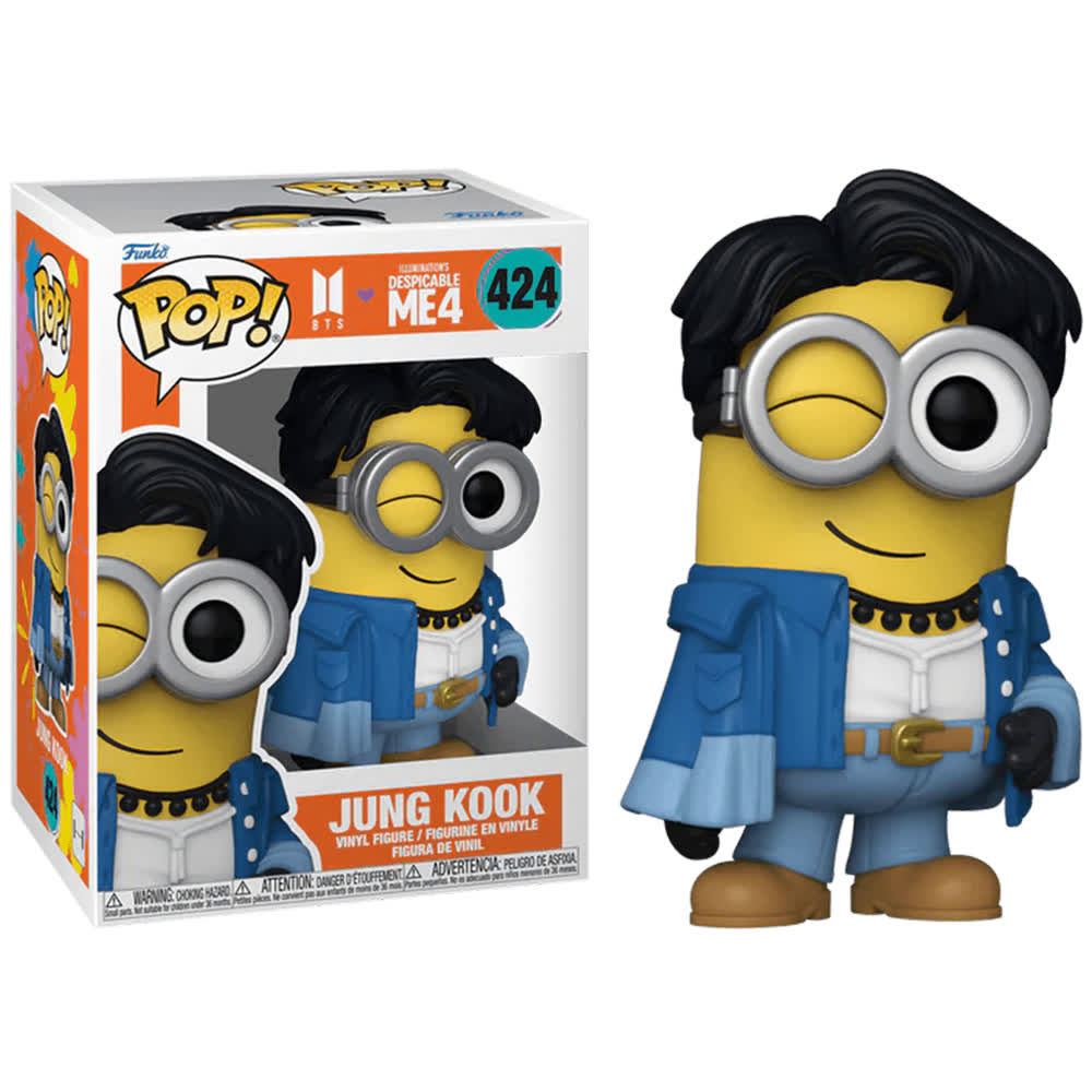 Фигурка Funko Pop! Rocks: Minions x BTS - Jung Kook (424)