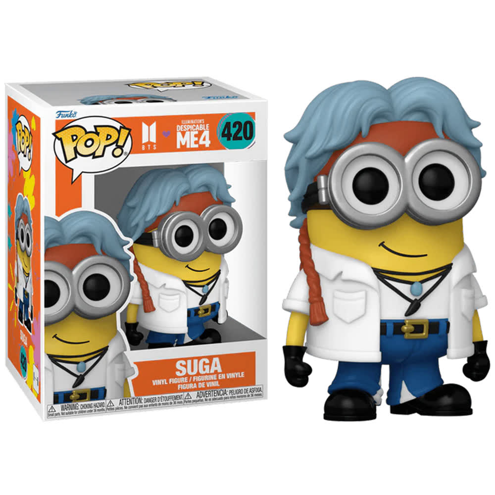 Фигурка Funko Pop! Rocks: Minions x BTS - Suga (420)