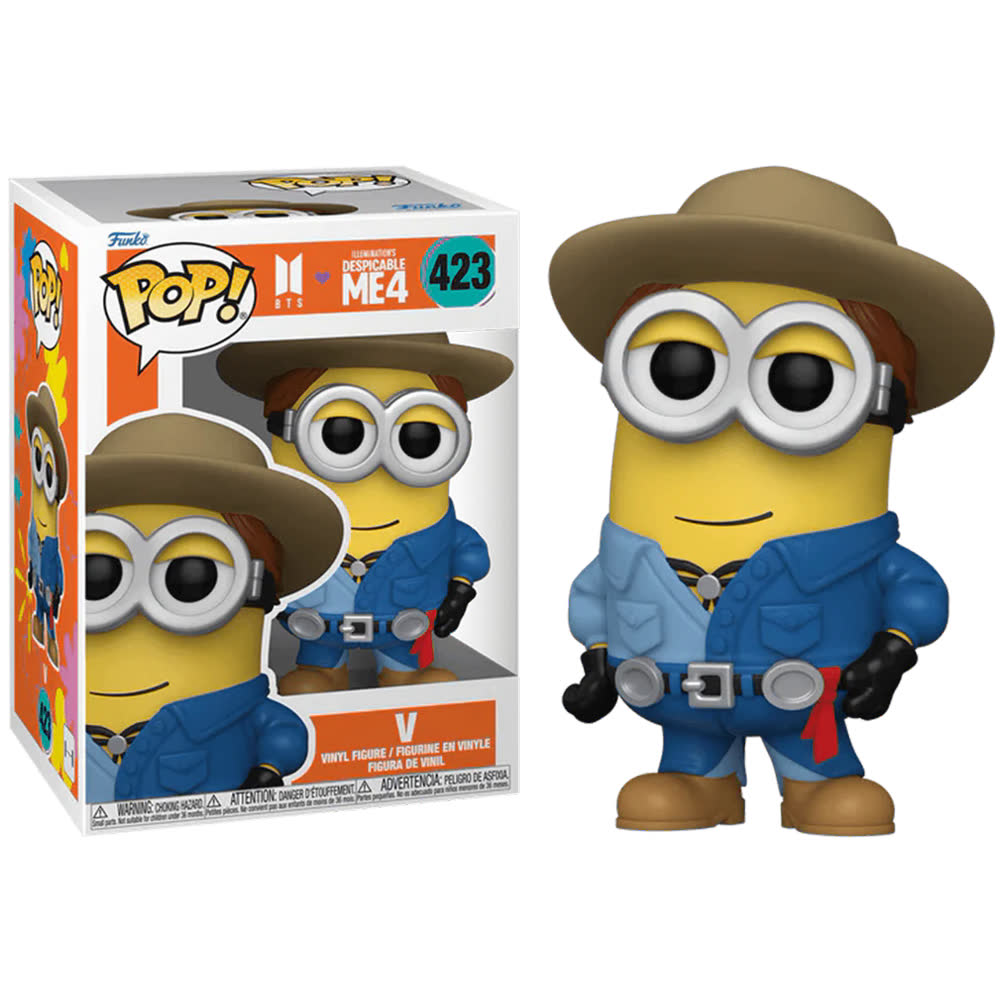 Фигурка Funko Pop! Rocks: Minions x BTS - V (423)