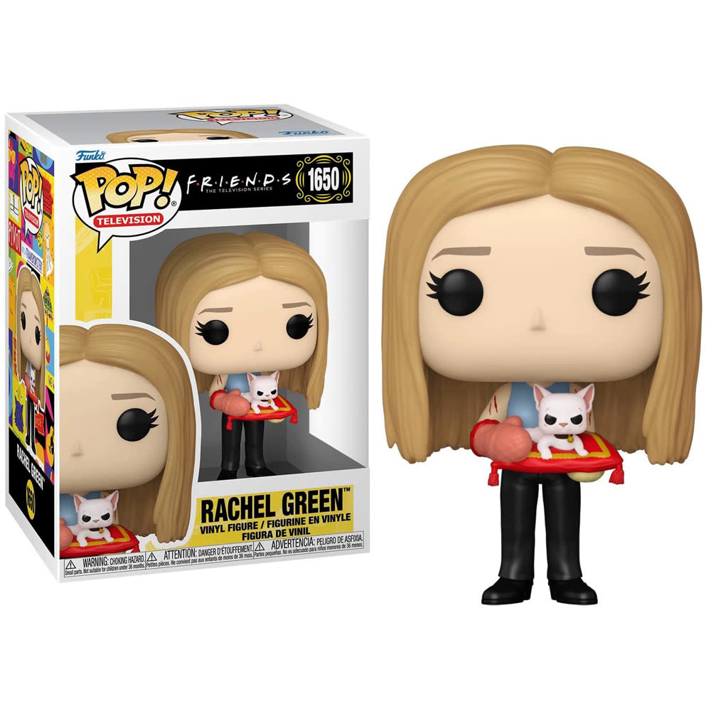 Фигурка Funko Pop! Television: Friends - Rachel Green with Mrs. Whiskerson (1650)