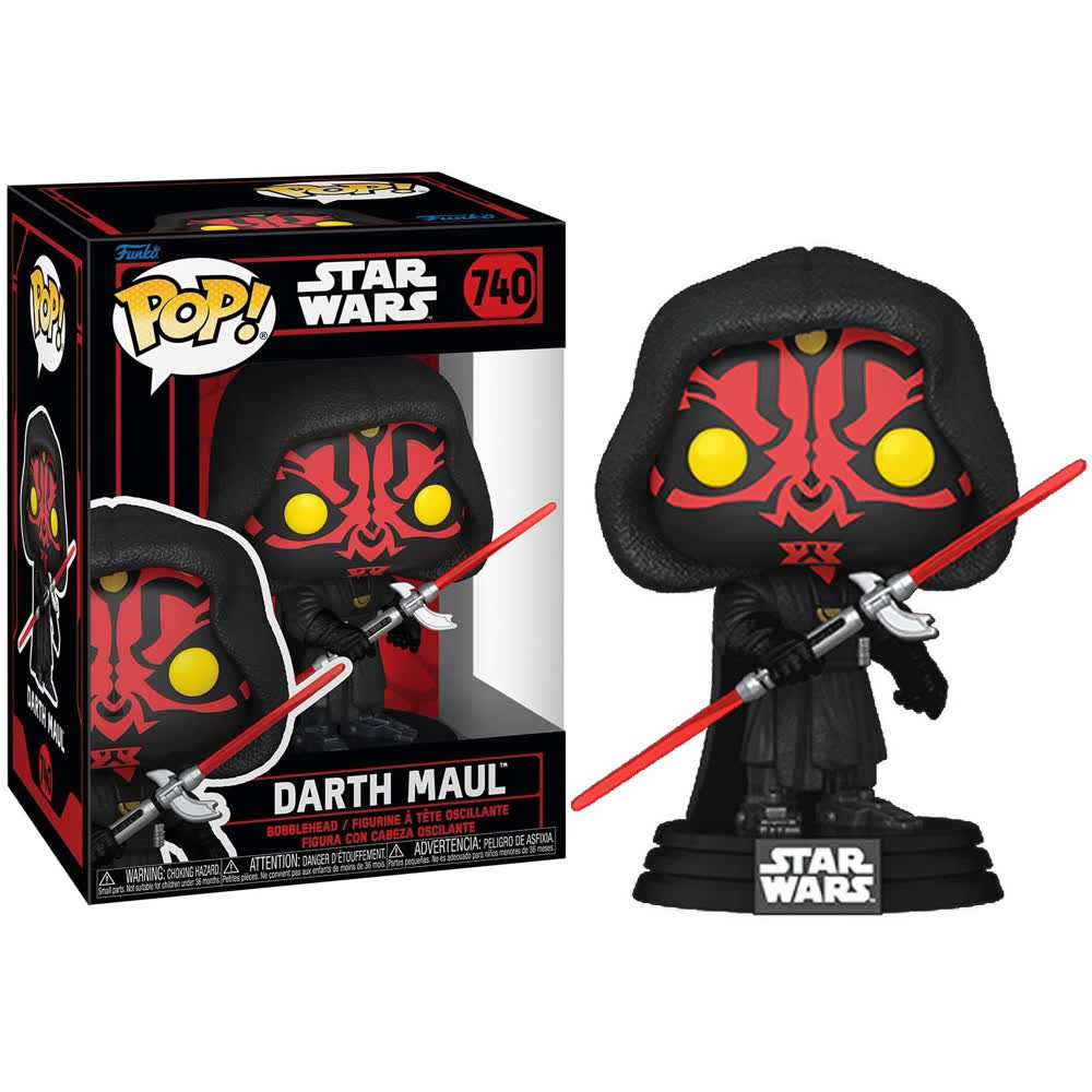 Фигурка Funko Pop! Star Wars: Dark Side - Darth Maul in Robe (740)