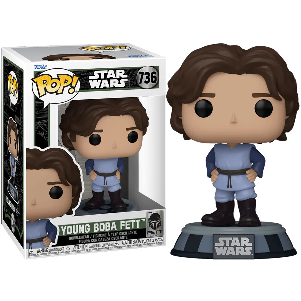 Фигурка Funko Pop! Star Wars: Fett Legacy - Young Boba Fett (736)