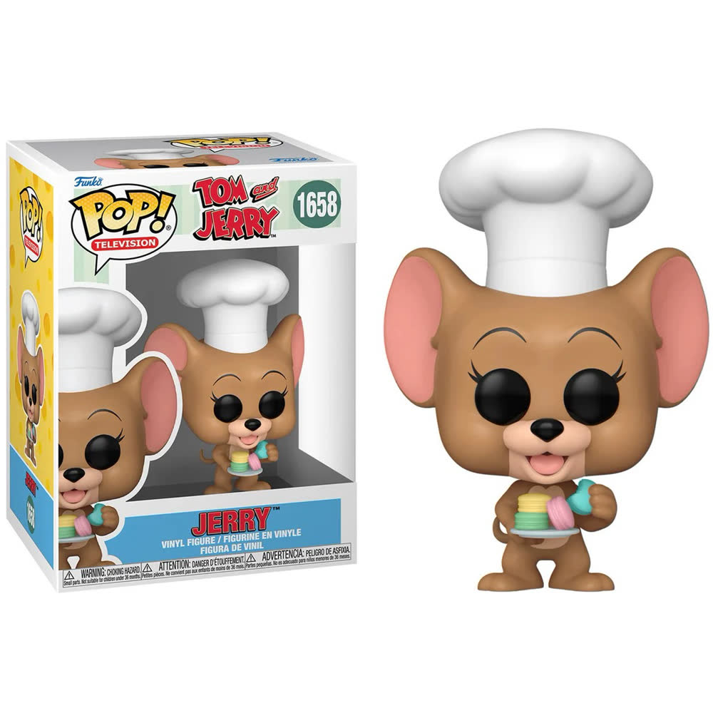 Фигурка Funko Pop! Television: Tom & Jerry - Jerry with Macarons (1658)