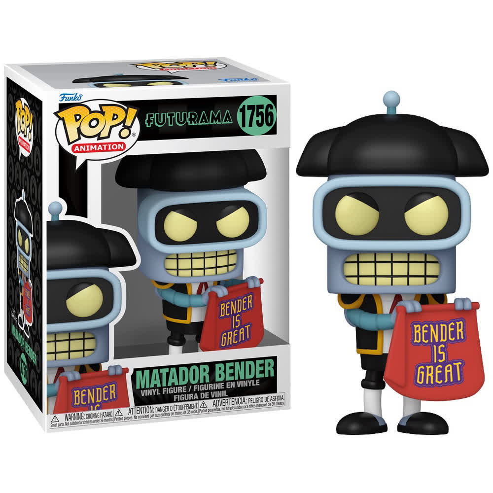 Фигурка Funko Pop! Animation: Futurama - Matador Bender (1756)