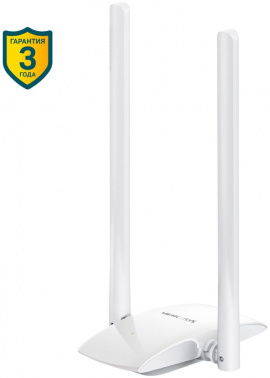 Wi-Fi адаптер MERCUSYS MW300UH USB 2.0 (ант.внеш.несъем.) 2ант. (1/30)