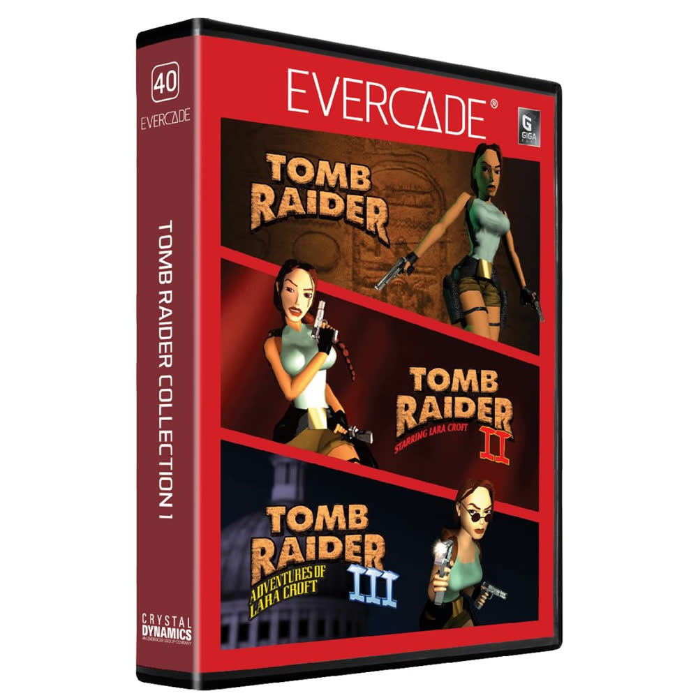 Tomb Raider Collection 1 (№ 40) [Evercade, английская версия]