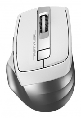 Беспроводная мышь A4TECH Fstyler FB35 (2000dpi) BT/Radio USB (6but), белый/серый (1/60)