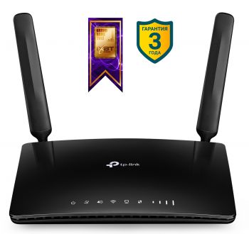 Роутер TP-LINK Archer MR200 AC750 10/100BASE-TX/4G черный (1/10)