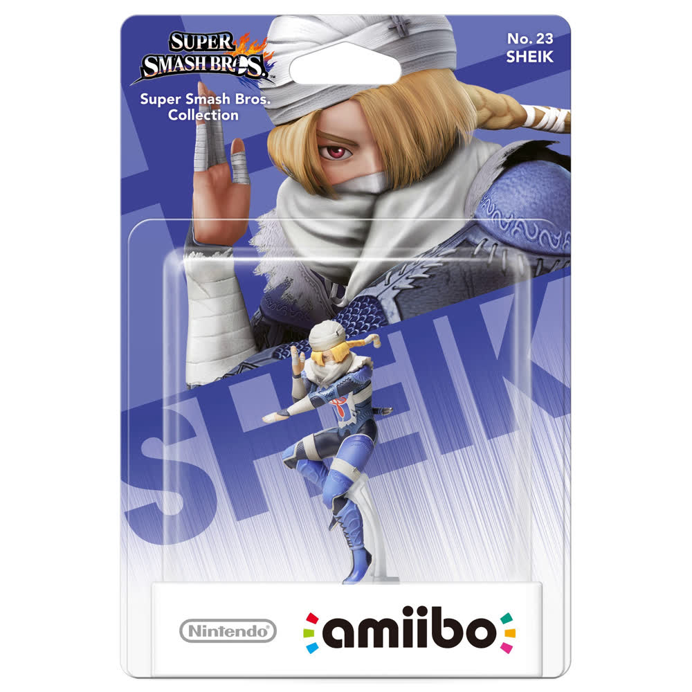 Sheik - №23 (Super Smash Bros. коллекция) [Nintendo Amiibo Character]