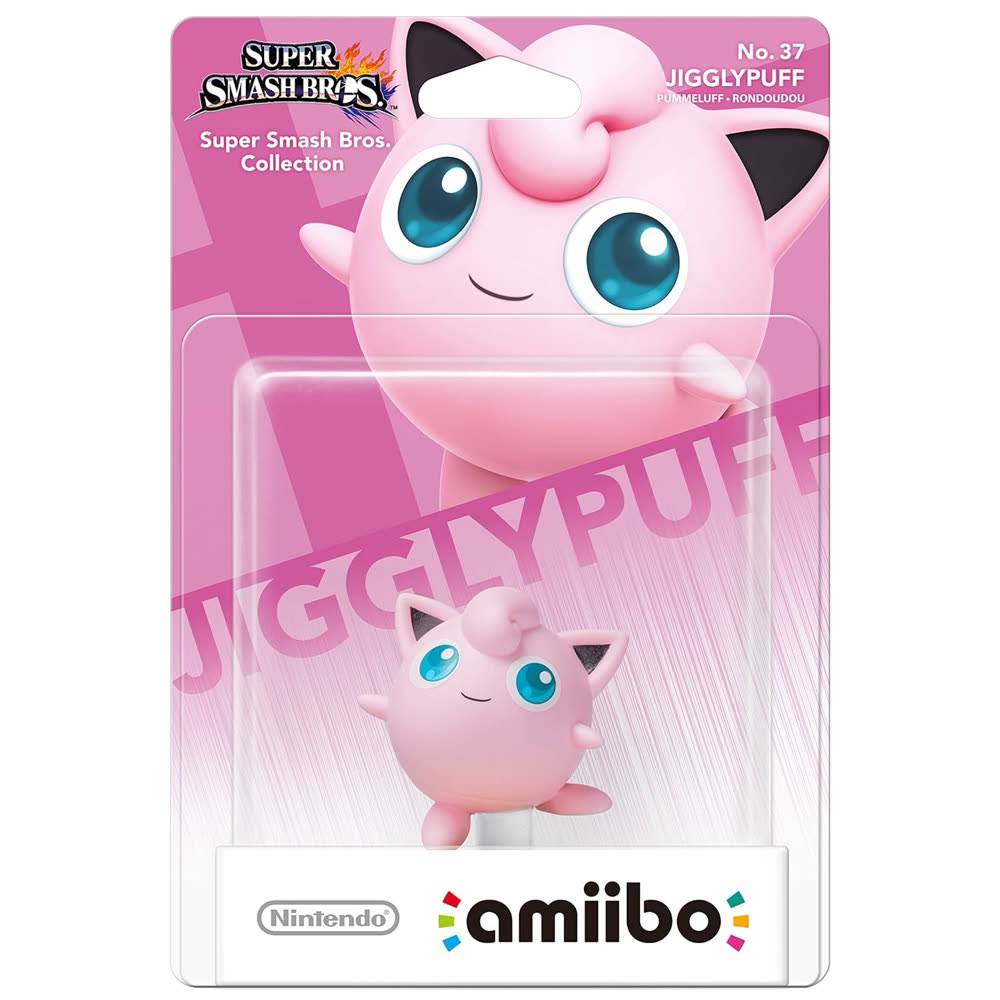 Jigglypuff - №37 (Super Smash Bros. коллекция) [Nintendo Amiibo Character]