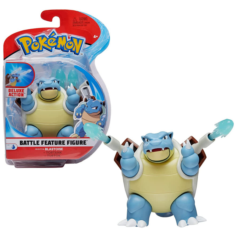 Фигурка Pokemon: Battle Figure -  Blastoise with Torrent Missile Launcher Function