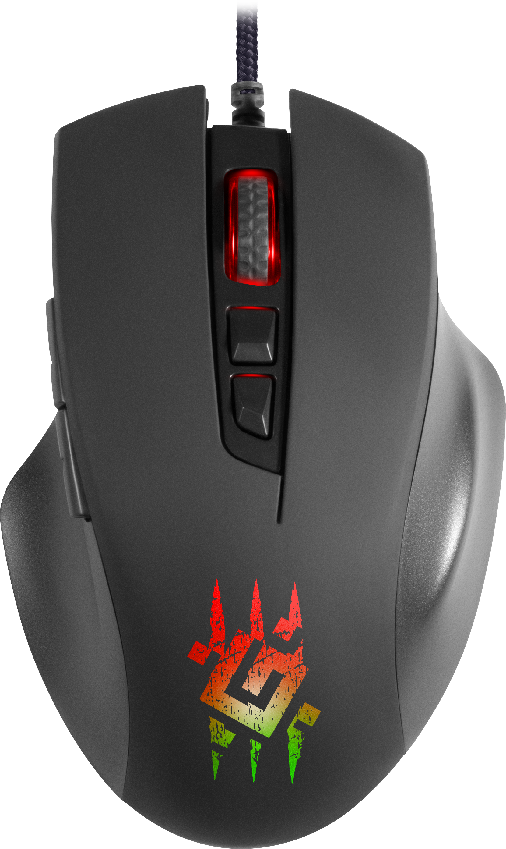 Мышь проводная DEFENDER Wolverine GM-700L RGB,7кнопок,12800dpi, черный (1/60)