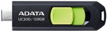 Флеш Диск A-Data 128Gb UC300 ACHO-UC300-128G-RBK/GN USB3.2 зеленый