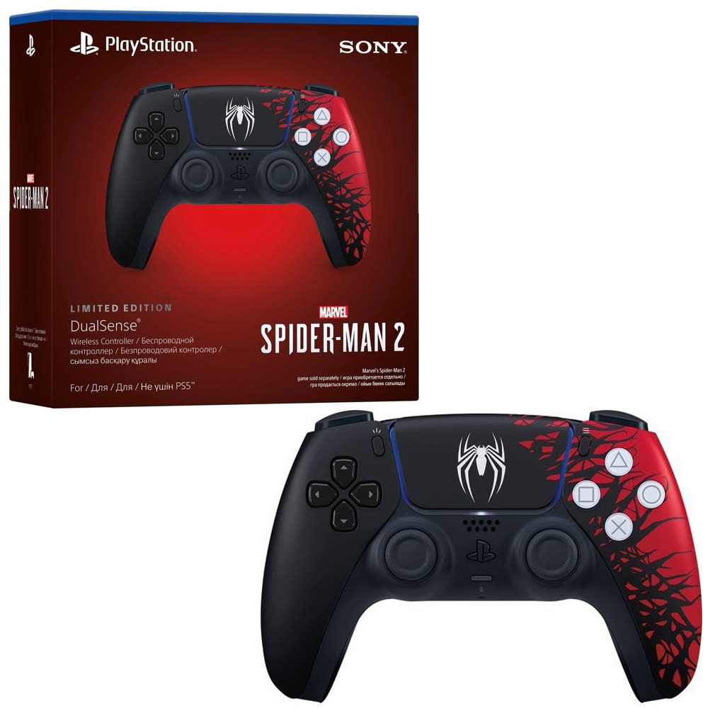 Джойстик PS-5 DualSense Marvel Spider-Man 2 Limited Edition
