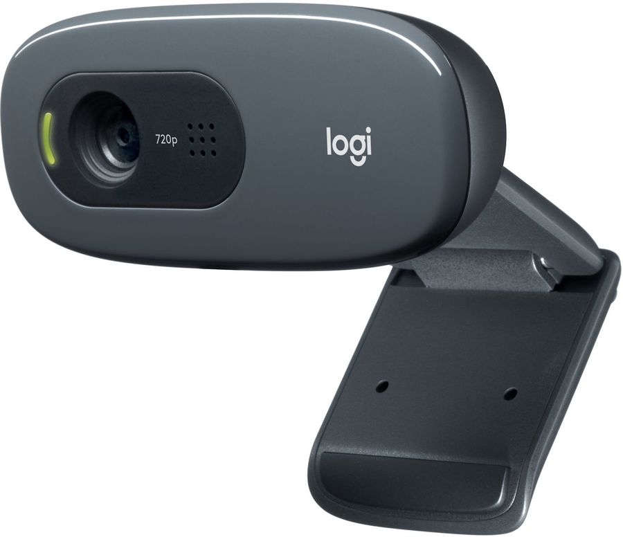Веб-камера LOGITECH HD Webcam C270 USB2.0 с микрофоном , черный (1/4) (960-000999)