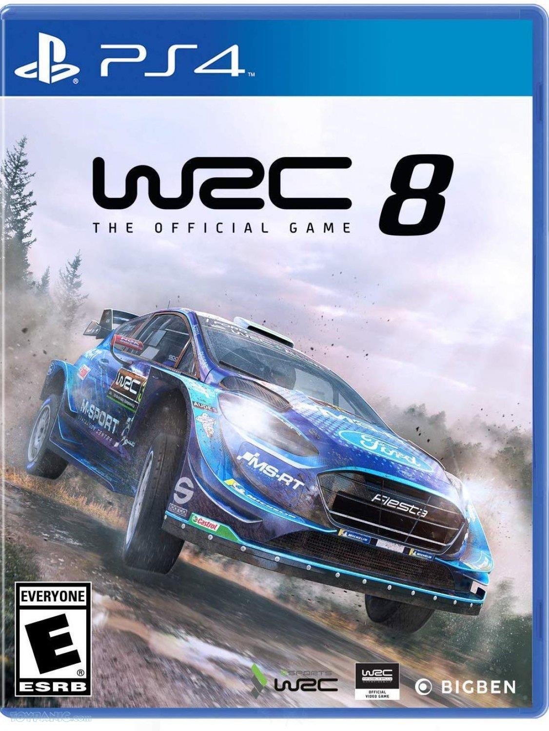 WRC 8 [PS4, английская версия]