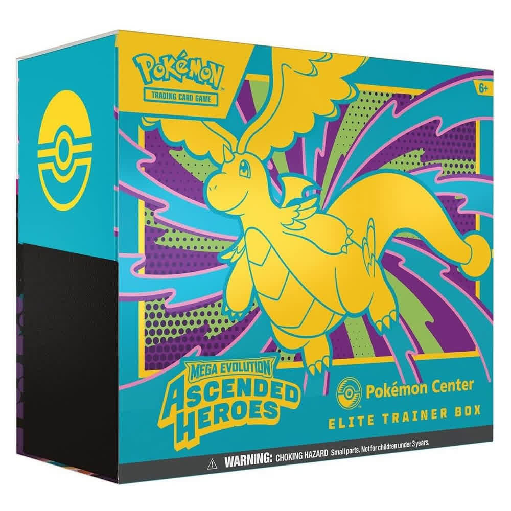 Набор карт и аксессуаров Pokemon TCG: Mega Evolution ME02.5 - Ascended Heroes Elite Trainer Box