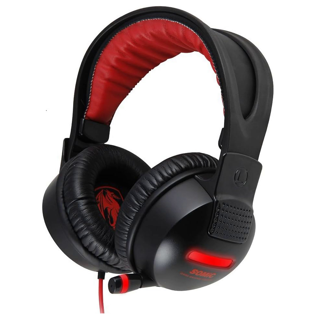 Гарнитура PC Somic G956 7.1 Sound Effect Gaming Headset USB - Black