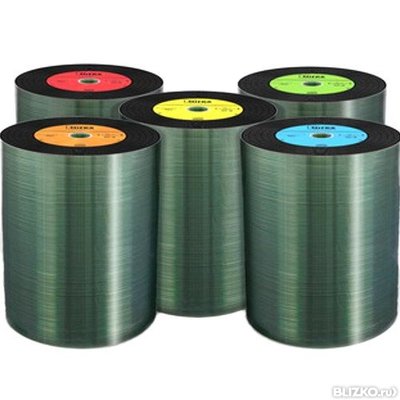 Диск MIREX CD-R MAESTRO 700 Мб 52x  (Vinyl) bulk 100 (500)