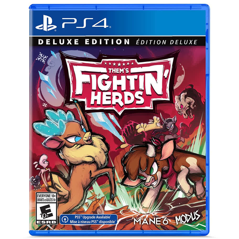 Them's Fightin' Herds - Deluxe Edition [PS4, русские субтитры]