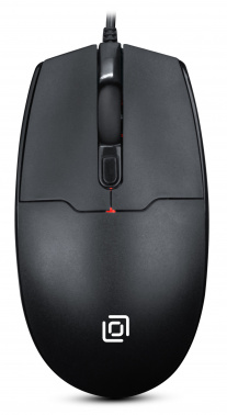Мышь Оклик 147M V2 USB черный оптическая (1600dpi) USB для ноутбука (4but)