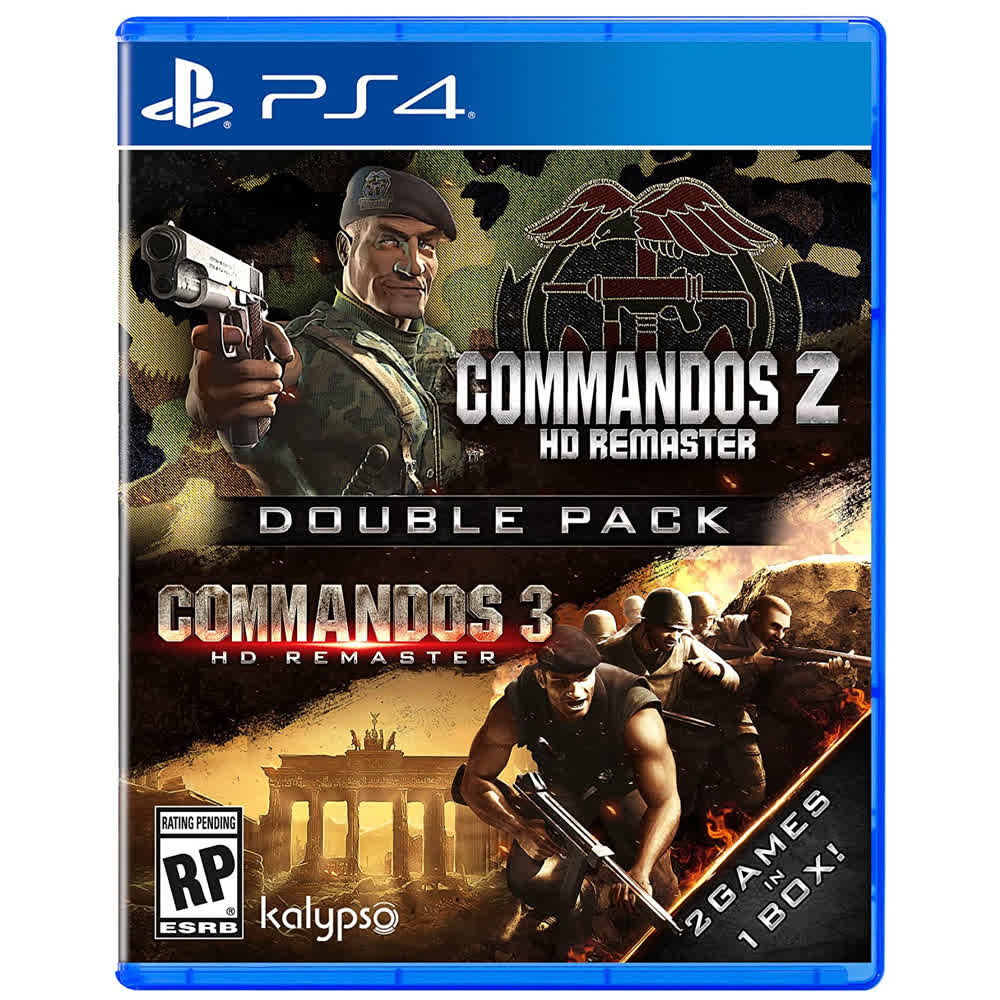 Commandos 2 & Comandos 3: HD Remaster - Double Pack [PS4, русские субтитры]