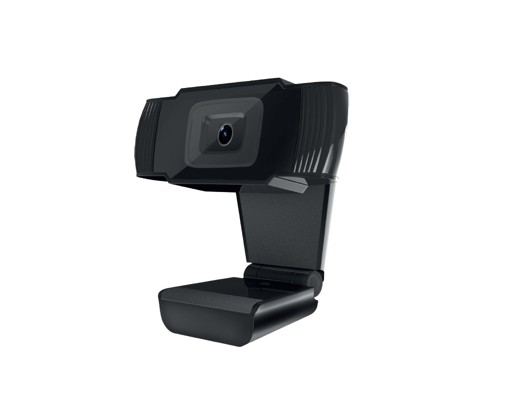 Веб-камера CBR CW 855HD Black, с матрицей 1 МП,1280х720, USB 2.0, встр. микр. с шумоподавлением, фик