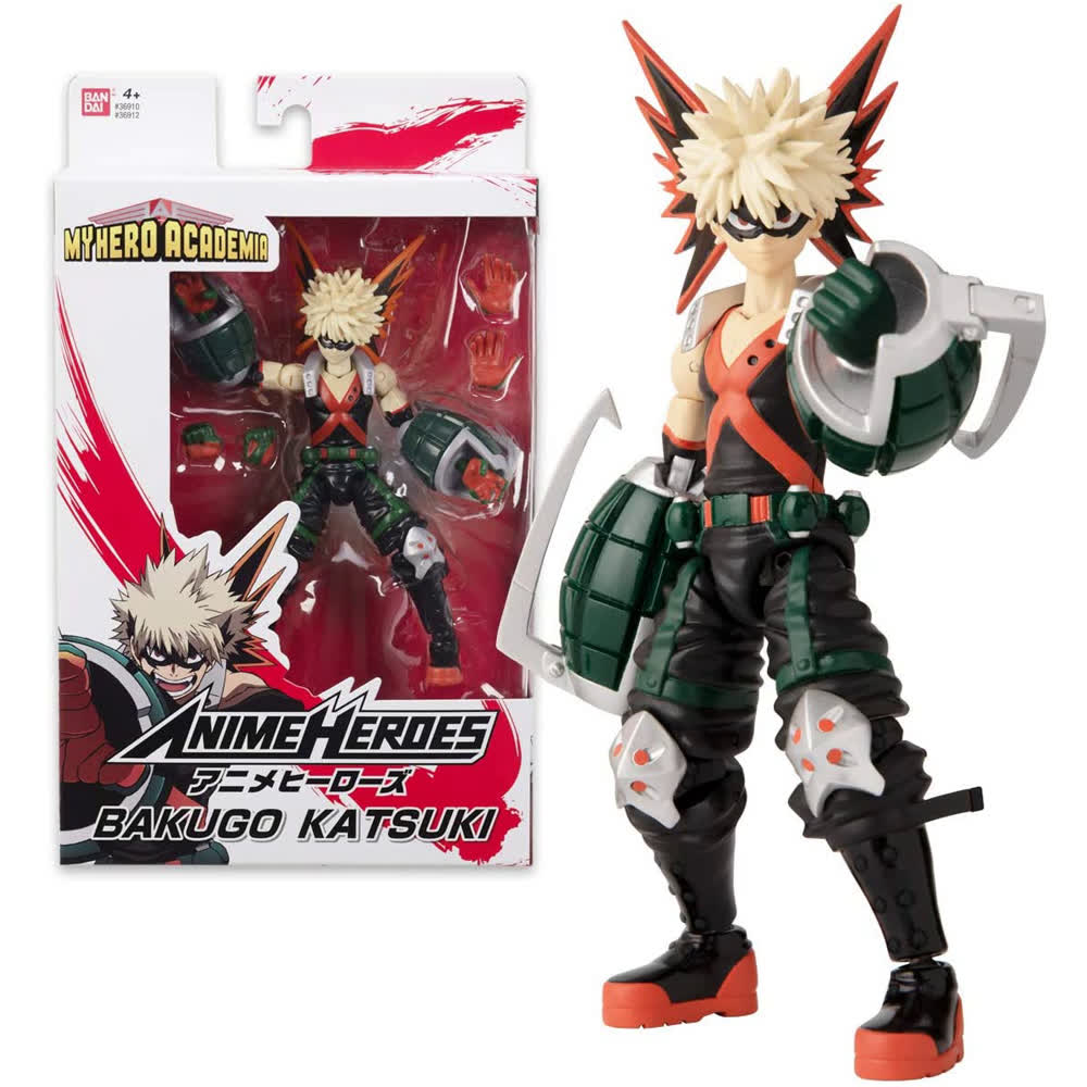 Экшн-фигурка Anime Heroes: My Hero Academia - Bakugou Katsuki Action Figure, 15cm