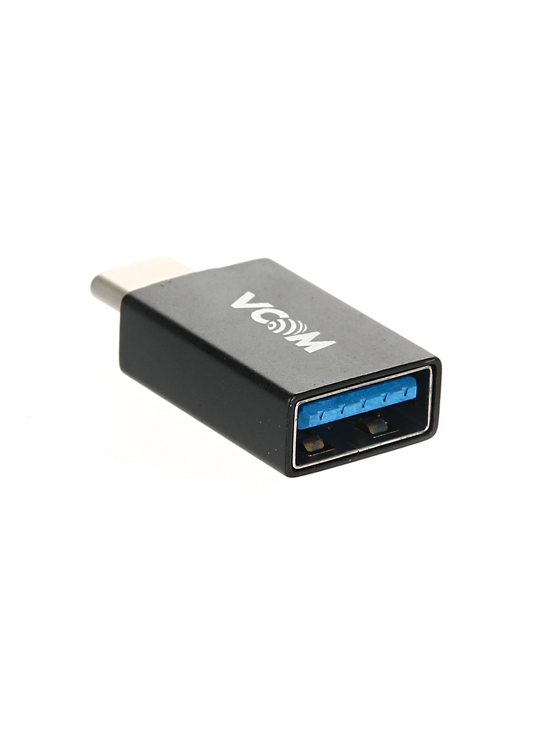Переходник OTG USB 3.1 Type-C --> USB 3.0 Af (мет. корпус) VCOM <CA431M> (1/250)