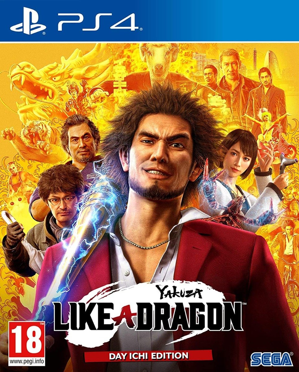 Yakuza: Like a Dragon - Day Ichi Steelbook Edition [PS4, русские субтитры]
