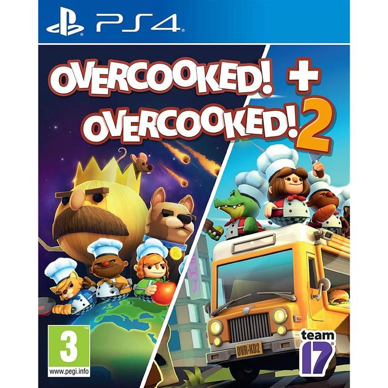 Overcooked & Overcooked! 2 - Double Pack [PS4, английская версия]