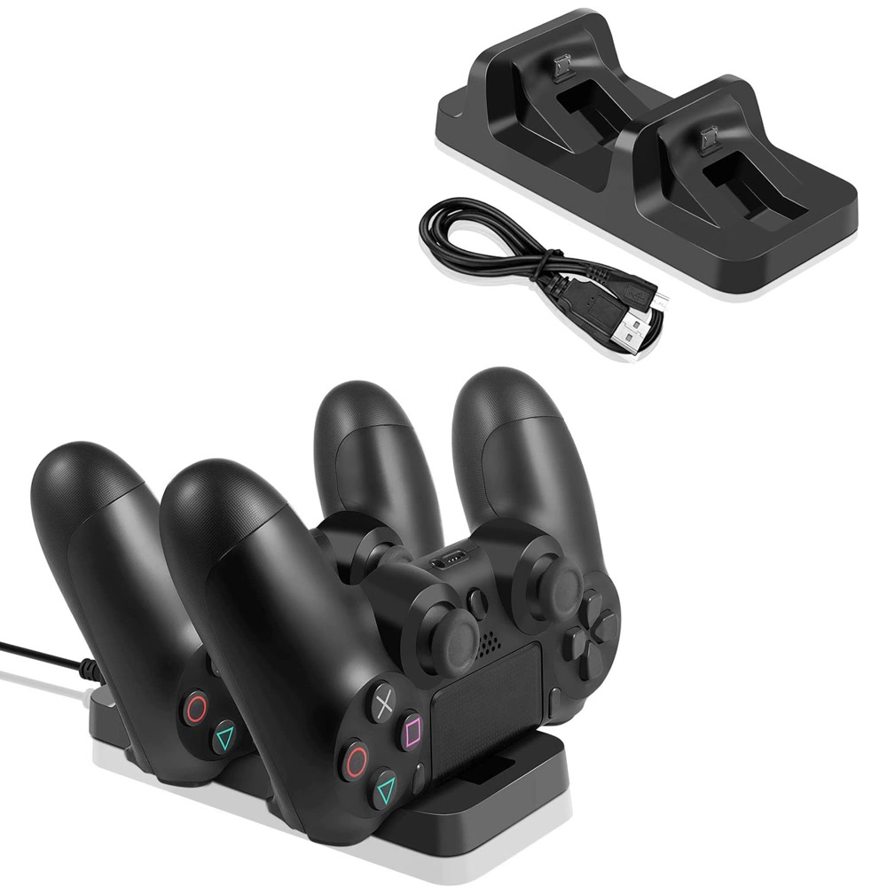Зарядная станция PS4 Dual Charging Dock for Controllers Black TP4-002