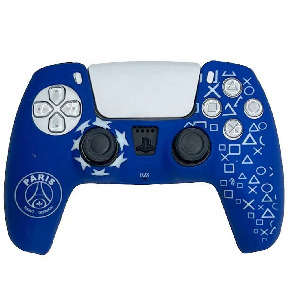 Чехол защитный PS5 Silicone Case for Controller FC Paris Saint-Germain