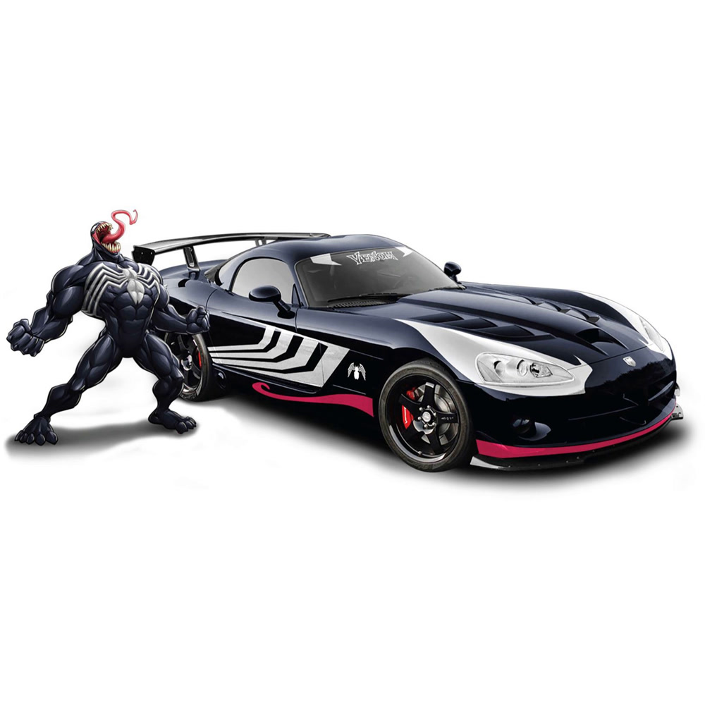 Модель автомобиля JADA 1:24 scale Marvel's Spider-Man - Venom and 2008 Dodge Viper