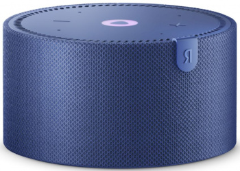 Умная колонка Yandex Станция Мини без часов Алиса 10W 1.0 BT 10м (YNDX-00021B), синий (1/12)