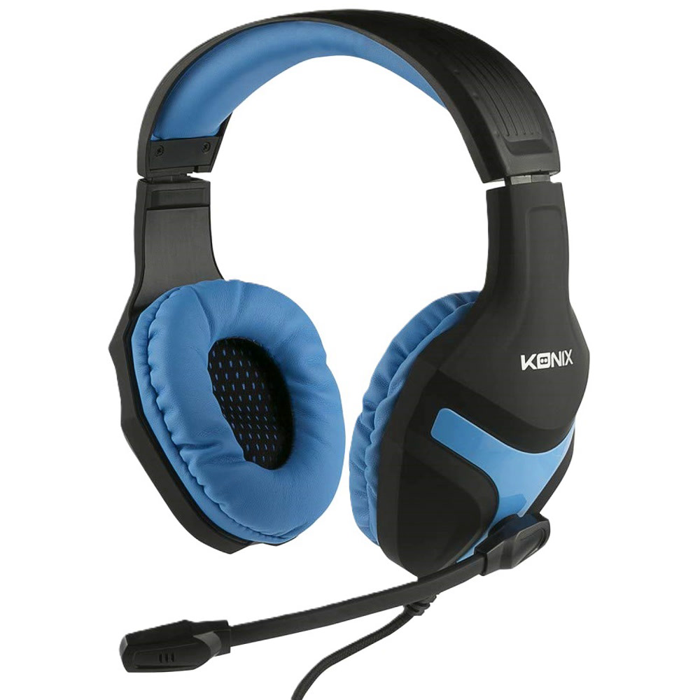 Гарнитура игровая PS4 Konix Mythics PS-400 Wired Black-Blue