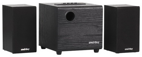 Акустическая 2.1 система Smartbuy SPARTA, черные, USB, SD (1/6)