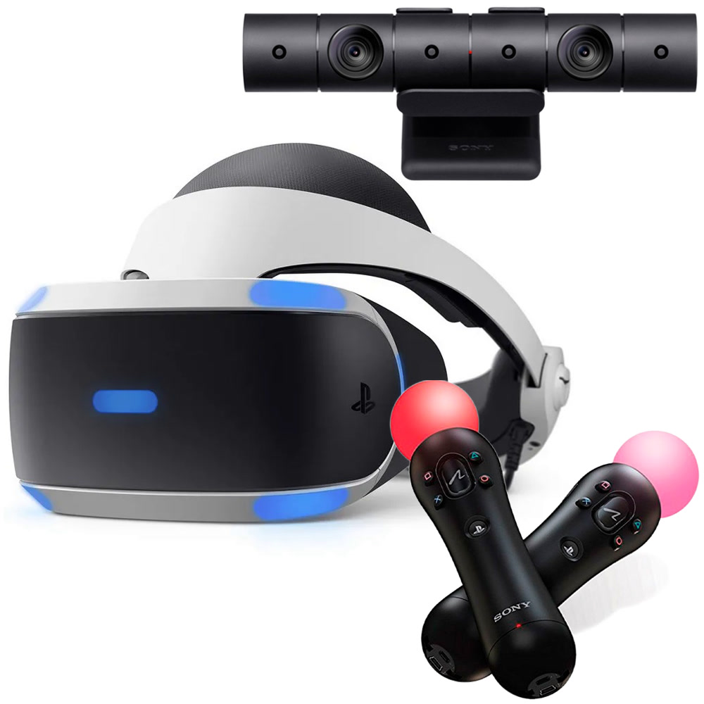 Шлем Sony PlayStation VR  (CUH-ZVR2) + Camera + 2 Move ( Original Ref. Sony )