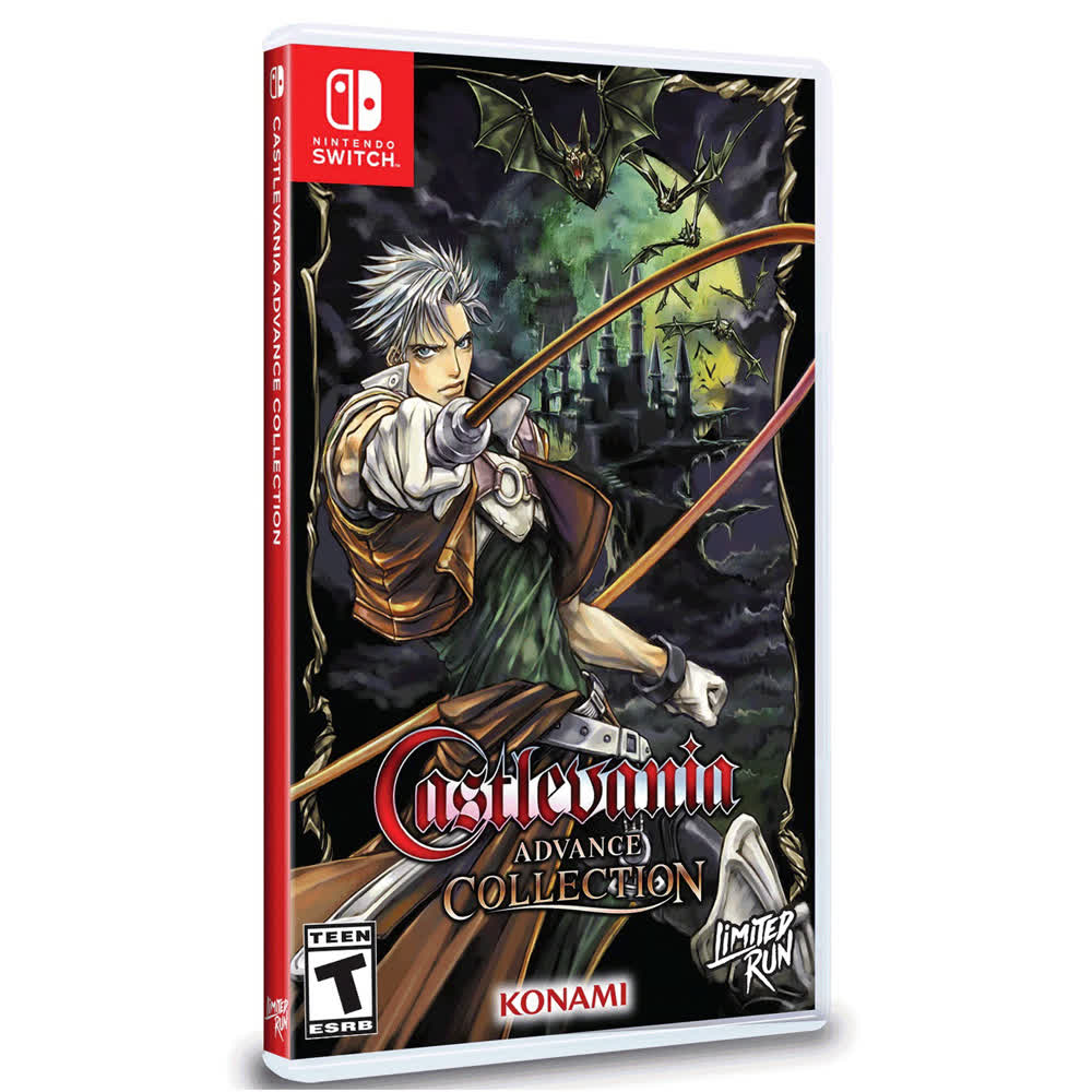 Castlevania Advance Collection - Circle of the Moon Cover (Limited Run #198) [NS, английская версия]