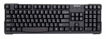 Клавиатура проводная A4TECH KR-750 USB, черная (1/20)