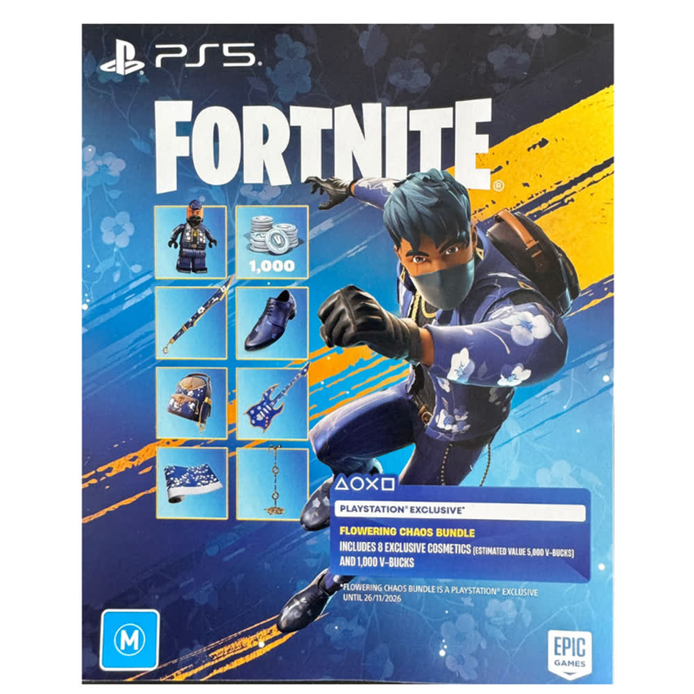 Fortnite: Flowering Chaos Bundle (Download Code only) [PS5]